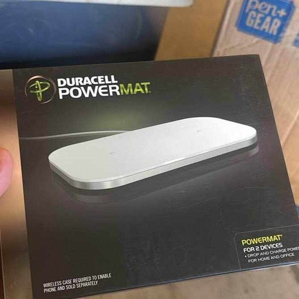 Duracell Power mat for 2 phones!!